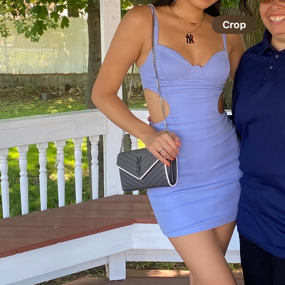 Blue Mini Dress Tiger Mist
